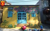 Ngôi làng bích họa tuyệt đẹp ở Hà Nội